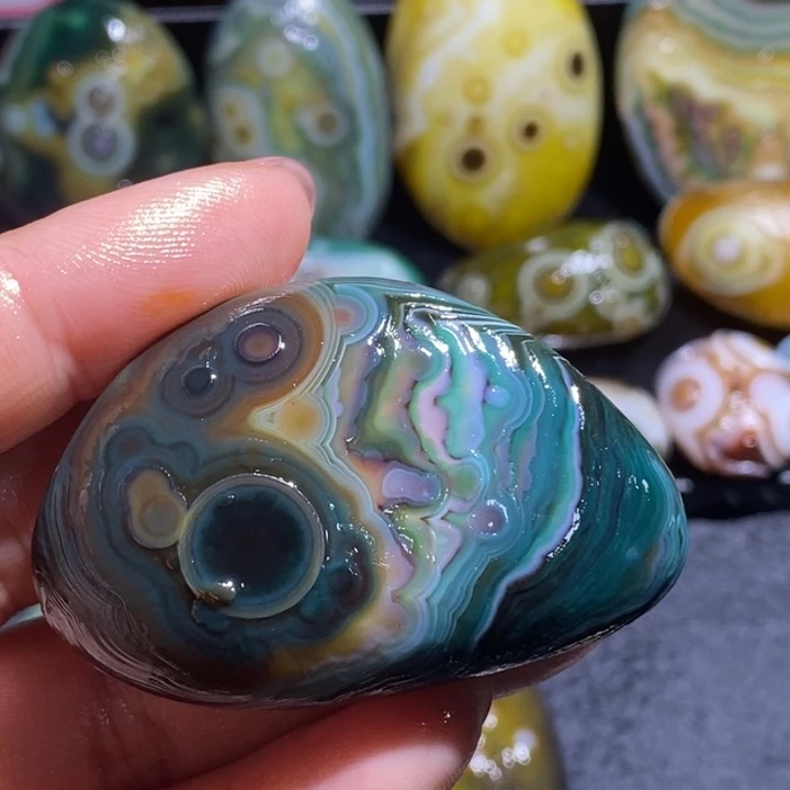 玛瑙/玉髓未镶嵌吊坠(不含链)124