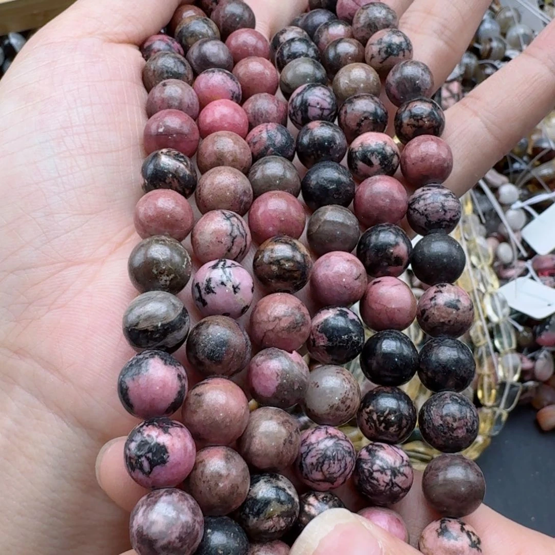 玛瑙/玉髓合金珠宝半成品10蔷薇一条