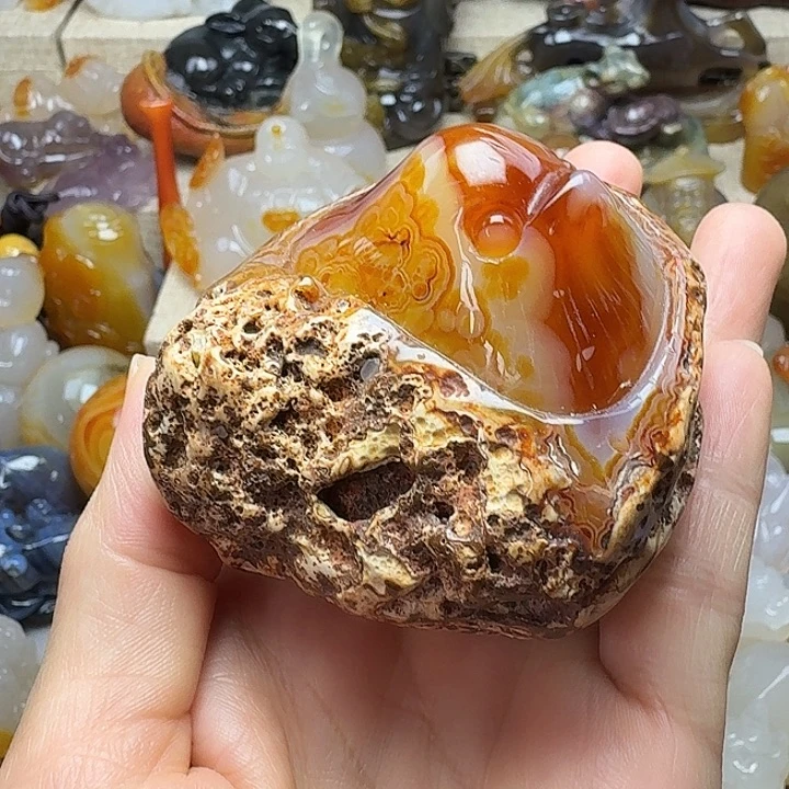 玛瑙/玉髓未镶嵌饰品