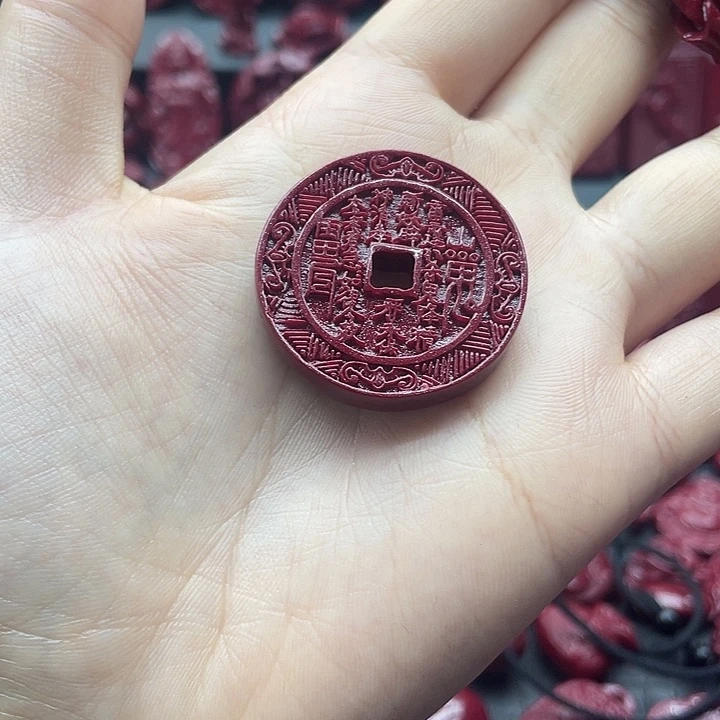 天然辰砂朱砂吊坠