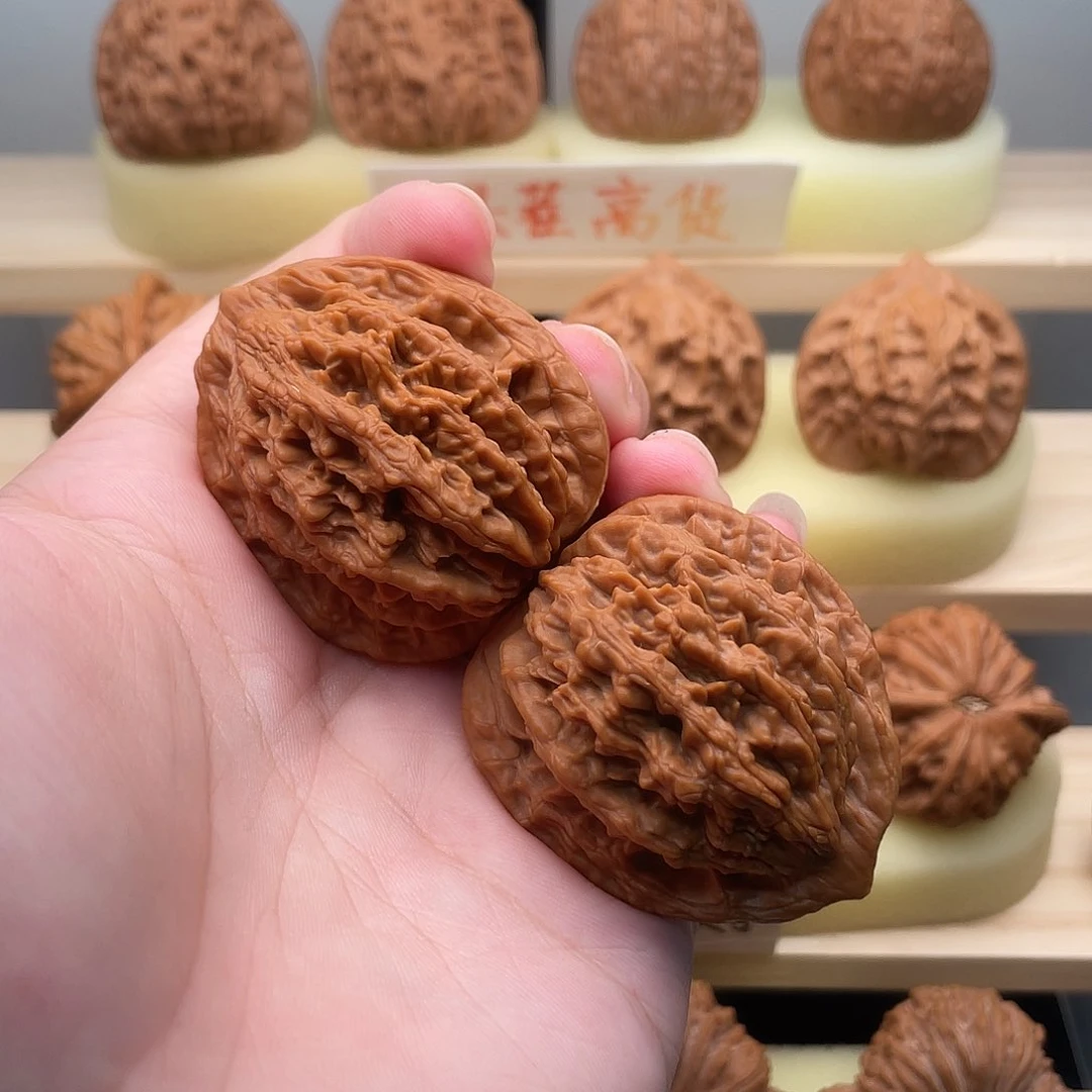 吊坠文玩核桃全品虎头42