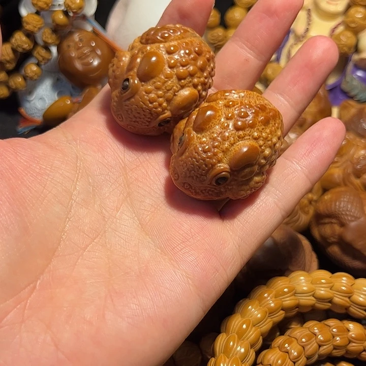 橄榄核手串/手链大榄金蟾