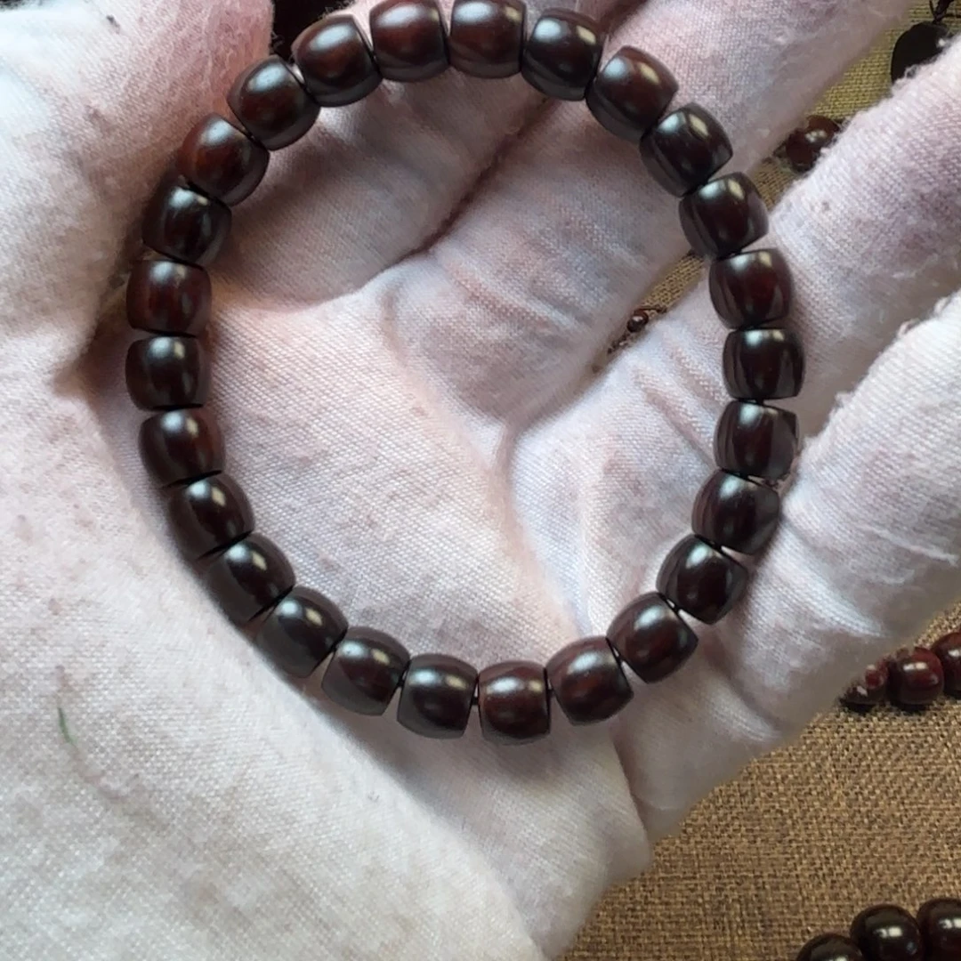 小叶紫檀手串/手链原汁原味 泥料