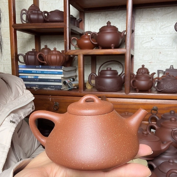 紫砂茶壶子治260cc半手工