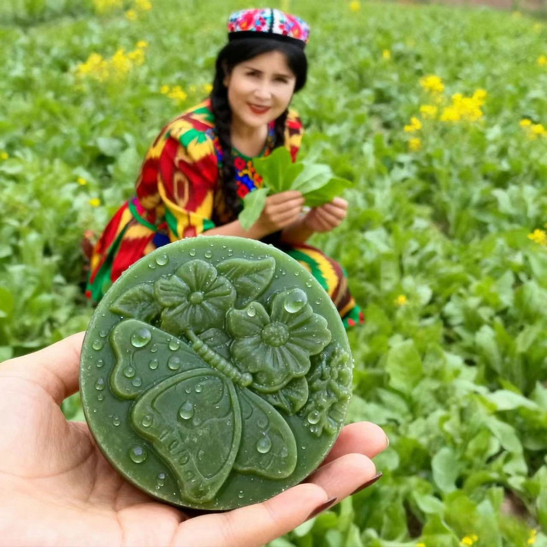 【元旦新品上市】Juhara【官方正品】乌斯曼草汁纯手工洗头皂爆款控油