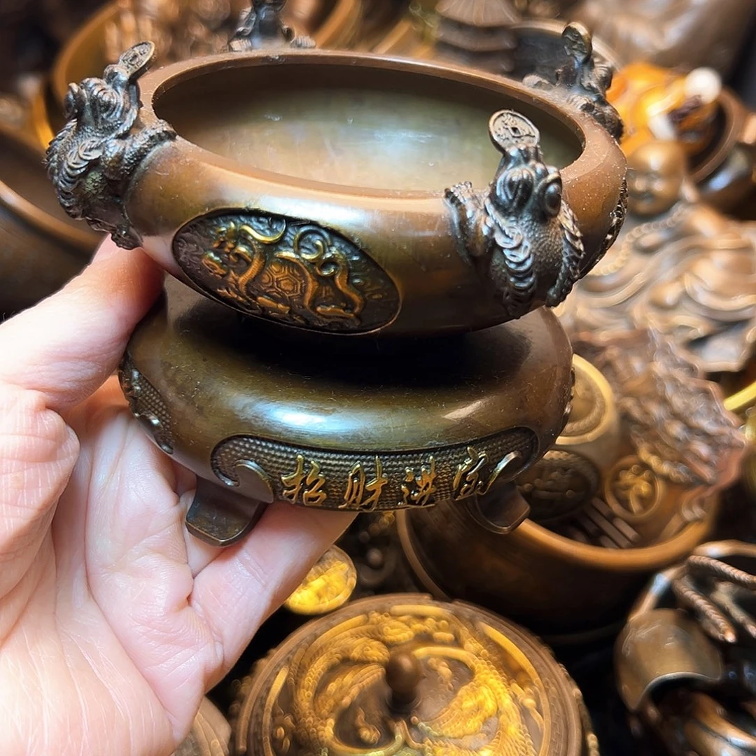 精美铜器工艺品等