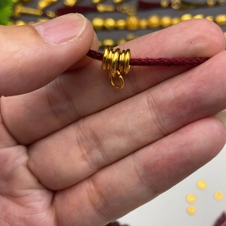 半***包足银玻璃侧挂轴双环