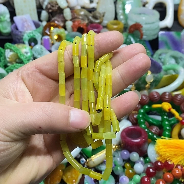 颈饰未镶嵌翡翠缅甸翡翠首饰配饰