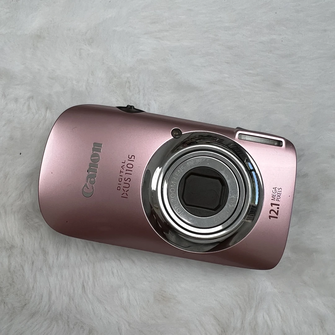 9新 Canon/佳能 ixus110粉色 1210万像素4倍变焦出片冷白皮