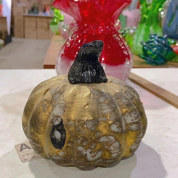 琉璃琉璃花瓶高9口12