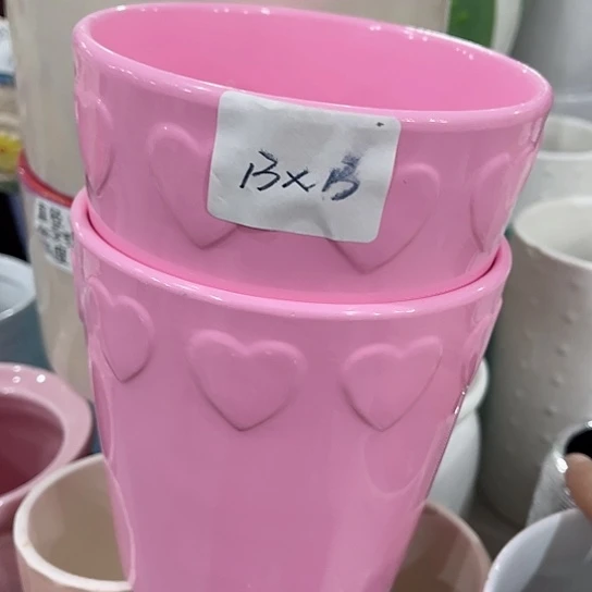 多肉绿植陶瓷花盆9.9包邮，有孔