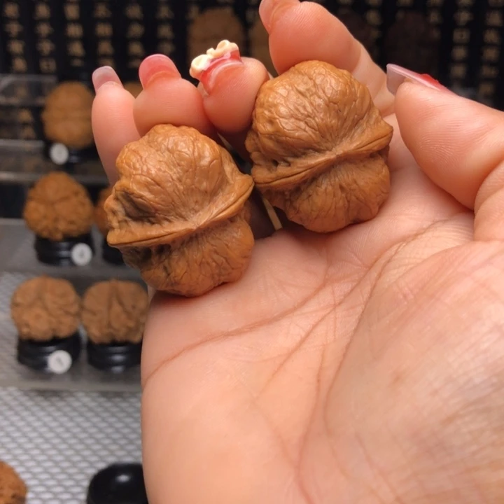 橄榄核吊坠空20玉龙金蟾
