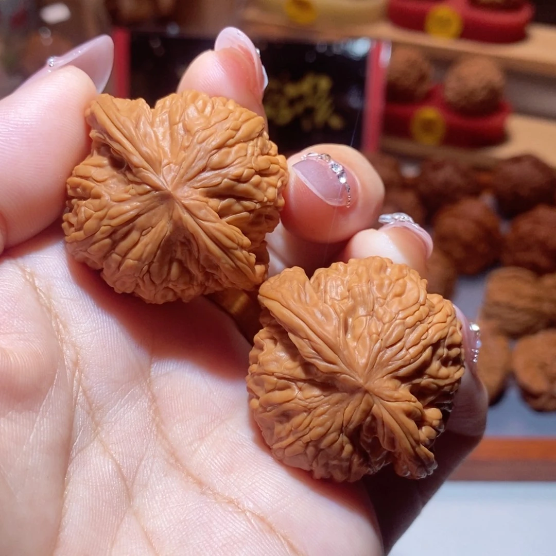 文玩核桃把件40尺正磨