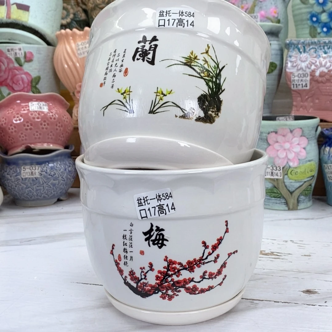 陶瓷@陶瓷花盆@@5584