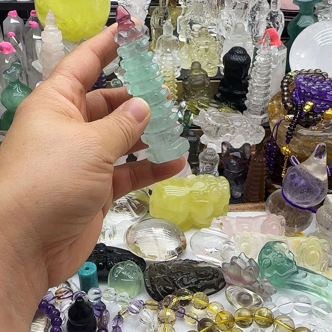 未镶嵌水晶车挂摆件