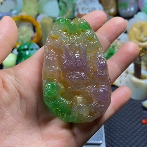 沉***默紫金钵盂菩提吊坠