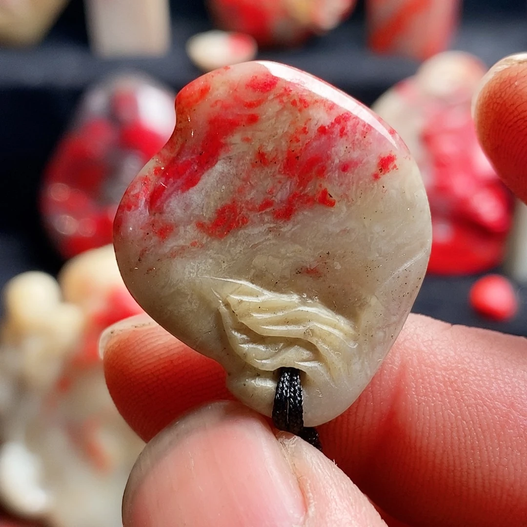 印石昌化石昌化鸡血石挂件