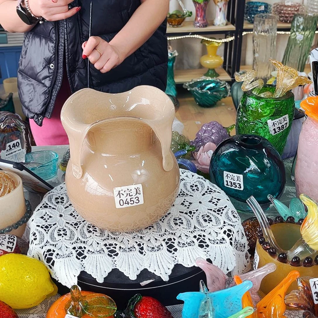 0453 家悦琉璃工艺品不完美