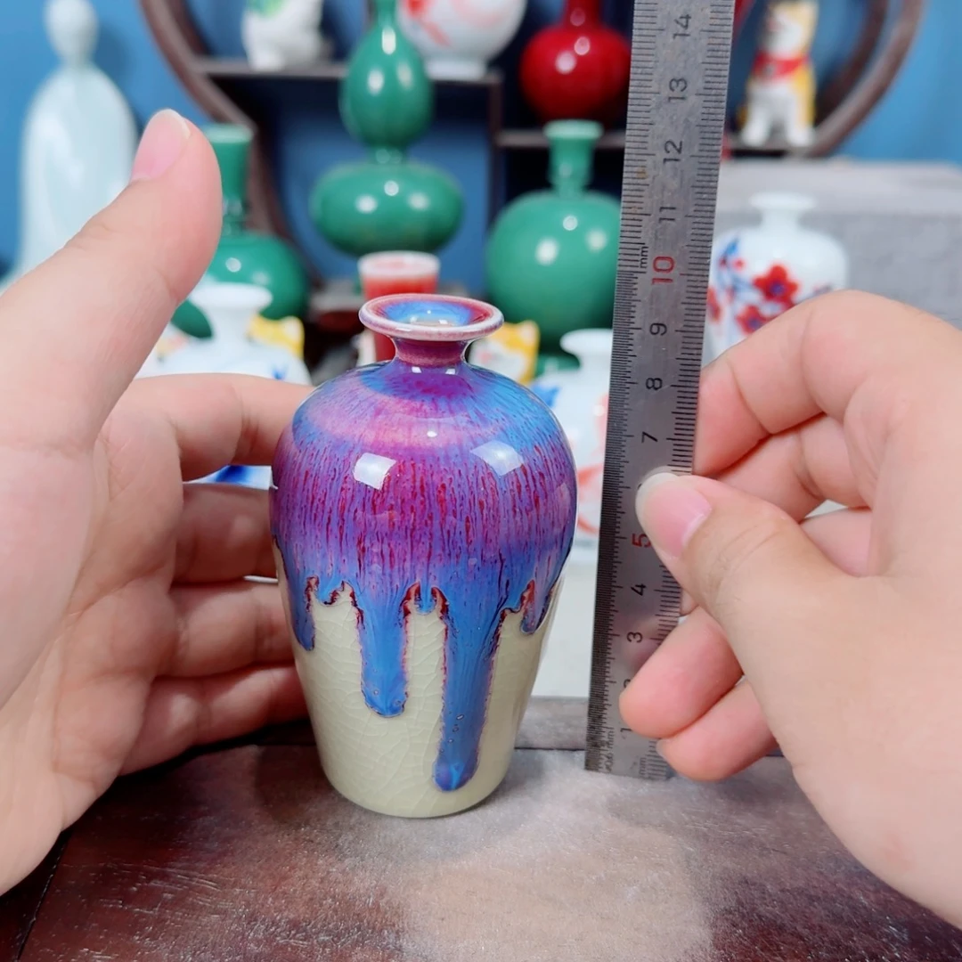 陶瓷手工小花器摆件