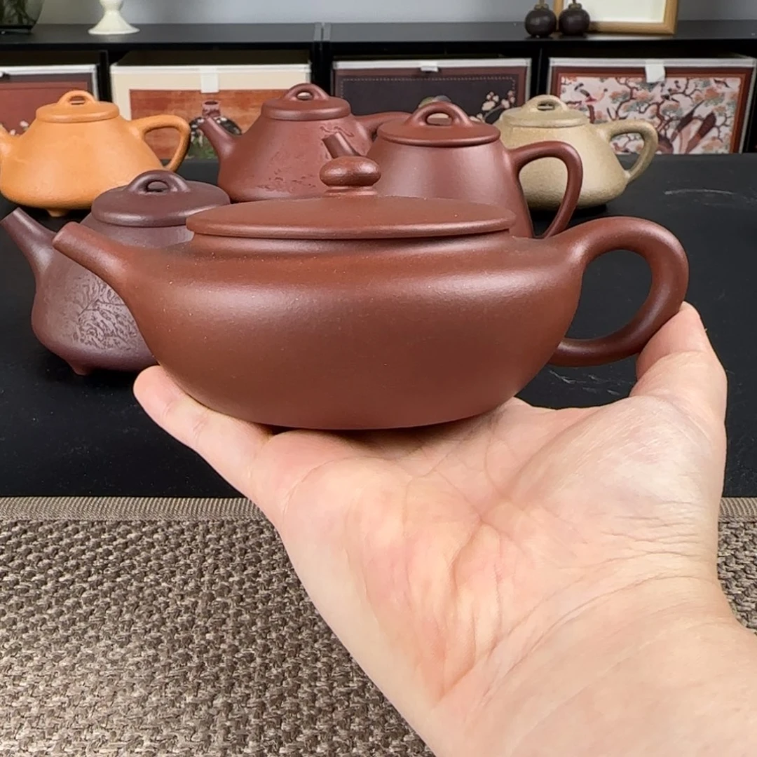 紫砂茶壶微瑕扁辰