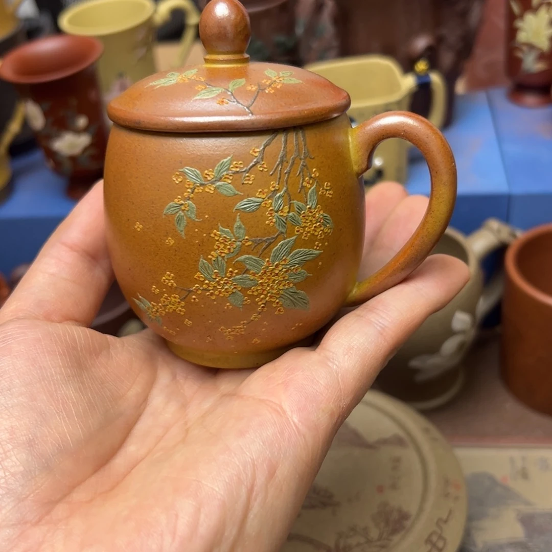 紫砂茶杯紫砂主人杯150cc
