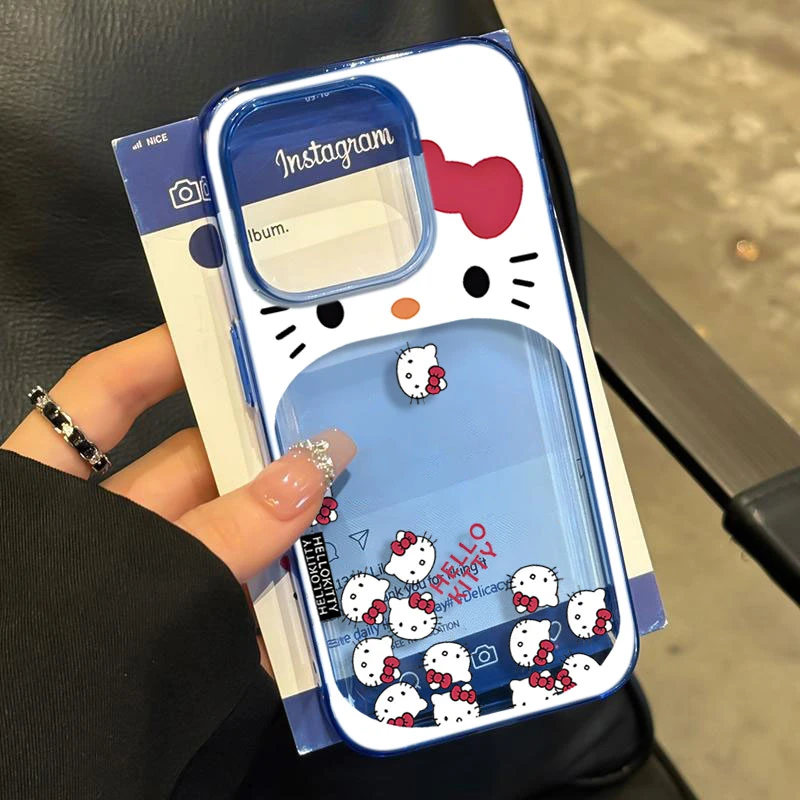 大嘴KT猫适用iPhone16苹果17/14_15PROMAX软胶13手机壳12防摔11X