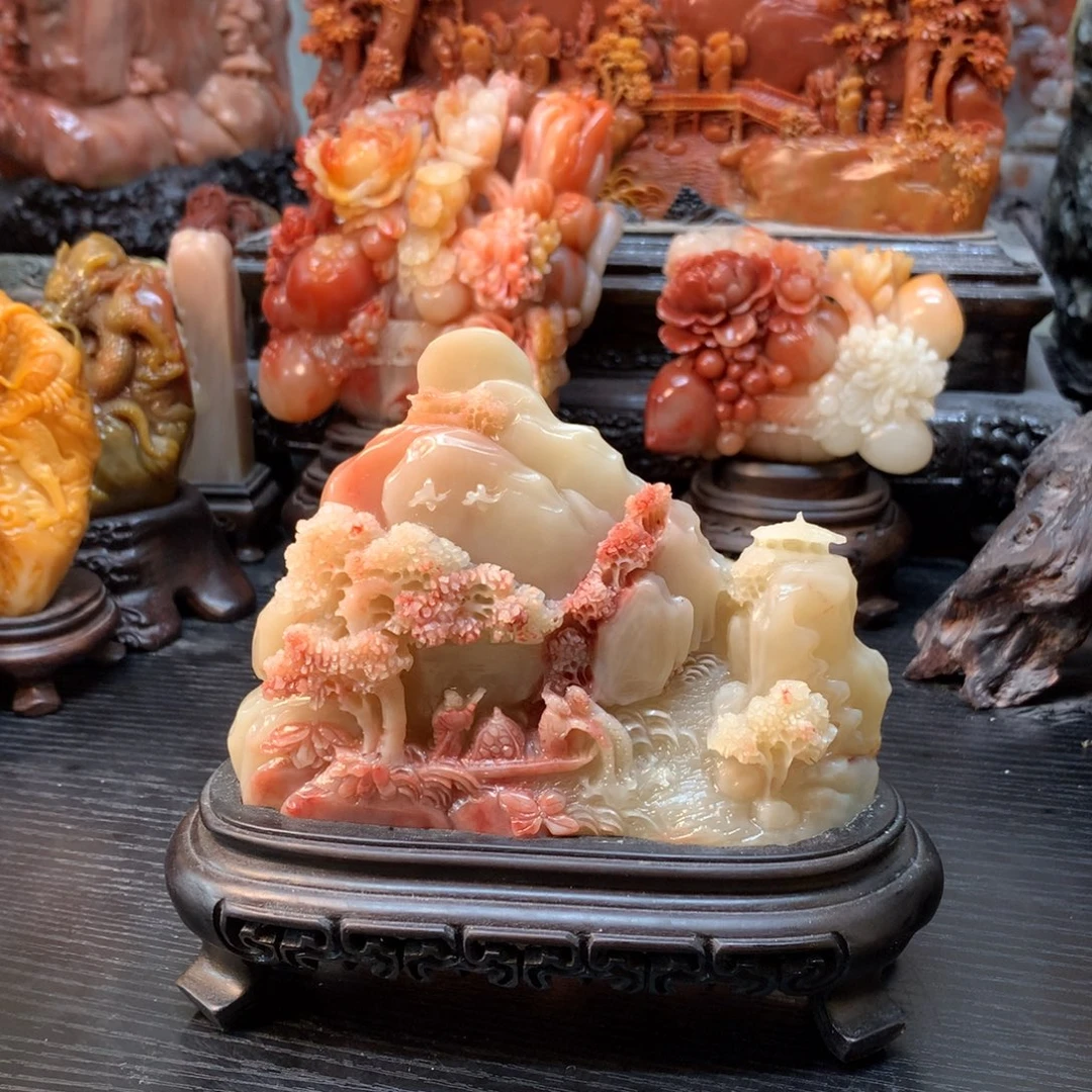 寿山石寿山石摆件