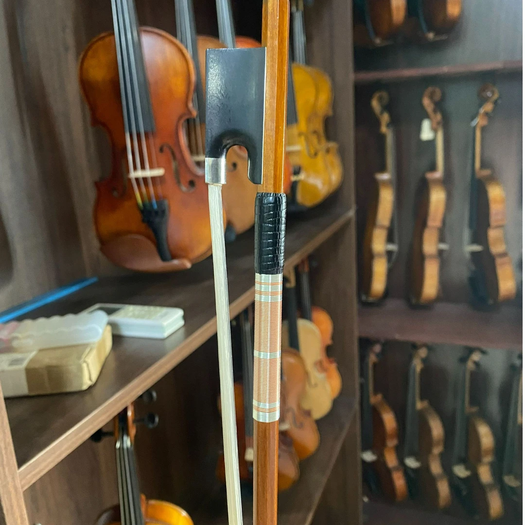 火车盖格老琴优质琴弓马尾毛羊皮执手