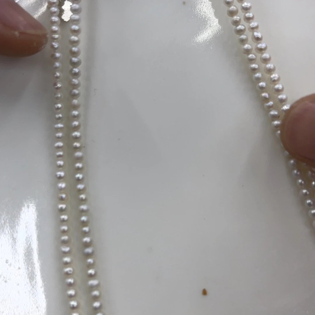 淡水珍珠合金颈饰02238
