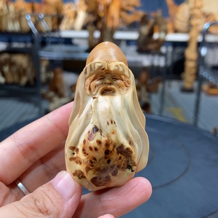 柏木（崖柏）手把件