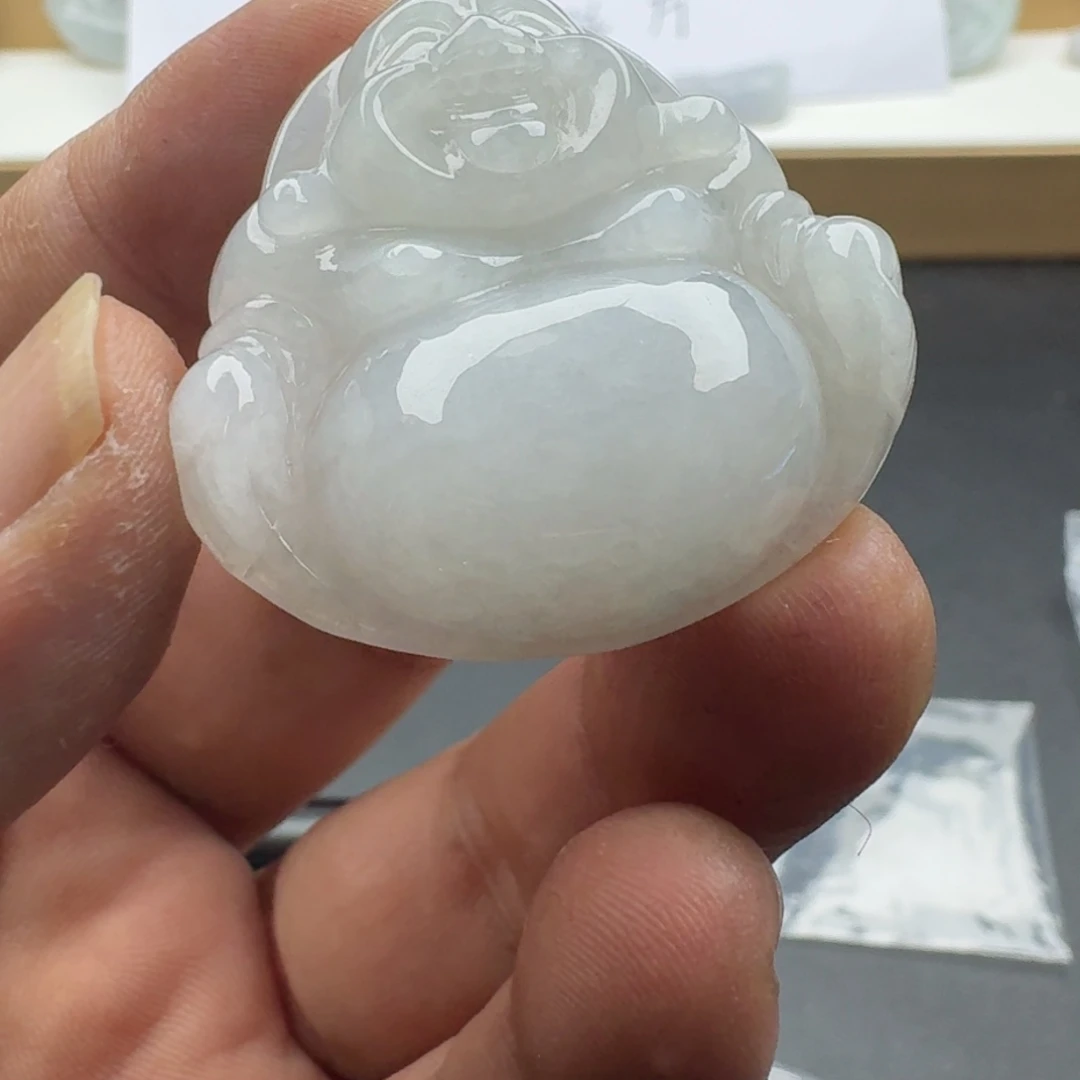 翡翠未镶嵌颈饰天然缅甸A货翡翠