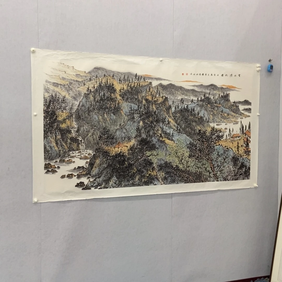 西***月国画墨鱼精品墨鱼精品