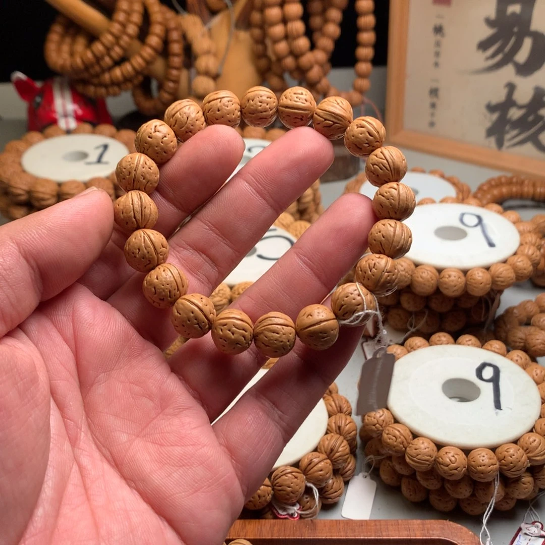 体***活桃核手串1.4绕指柔桃核手串