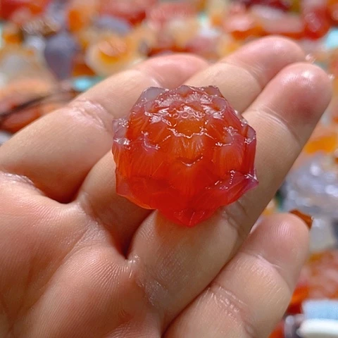 未镶嵌颈饰玛瑙/玉髓青*