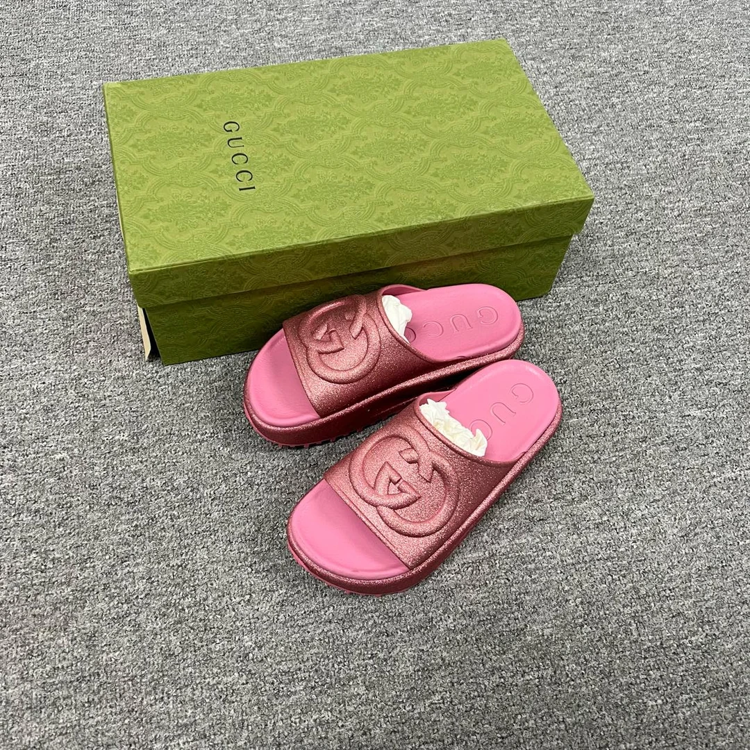 99新 GUCCI/古驰 Gucci  厚底拖鞋