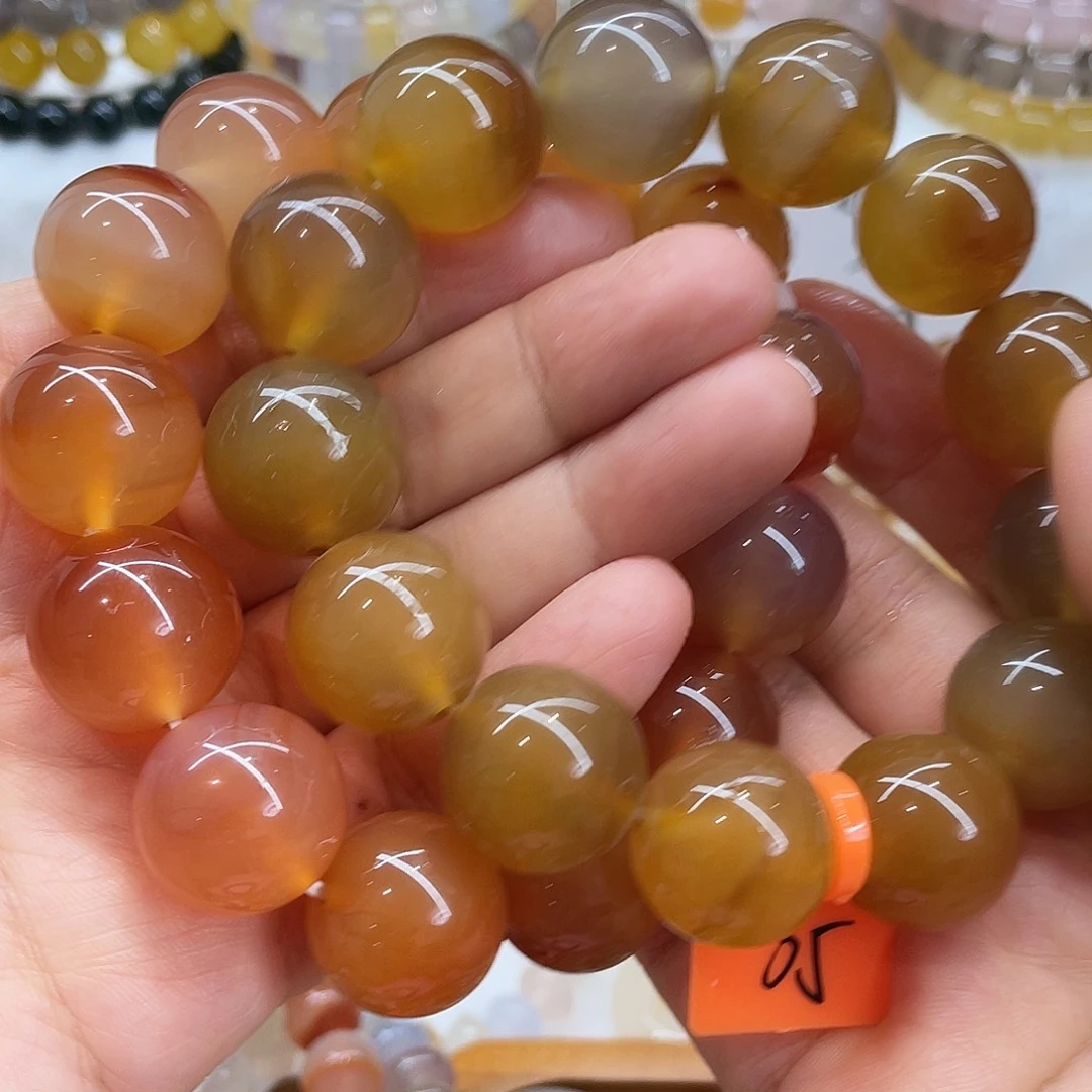 玛瑙/玉髓未镶嵌手链