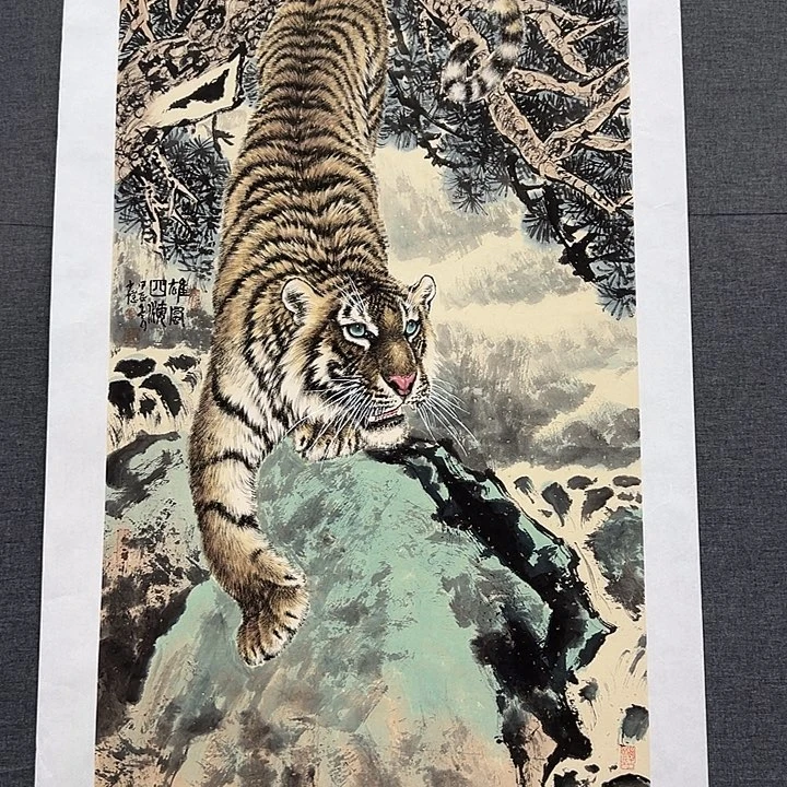 国画书画作品多次