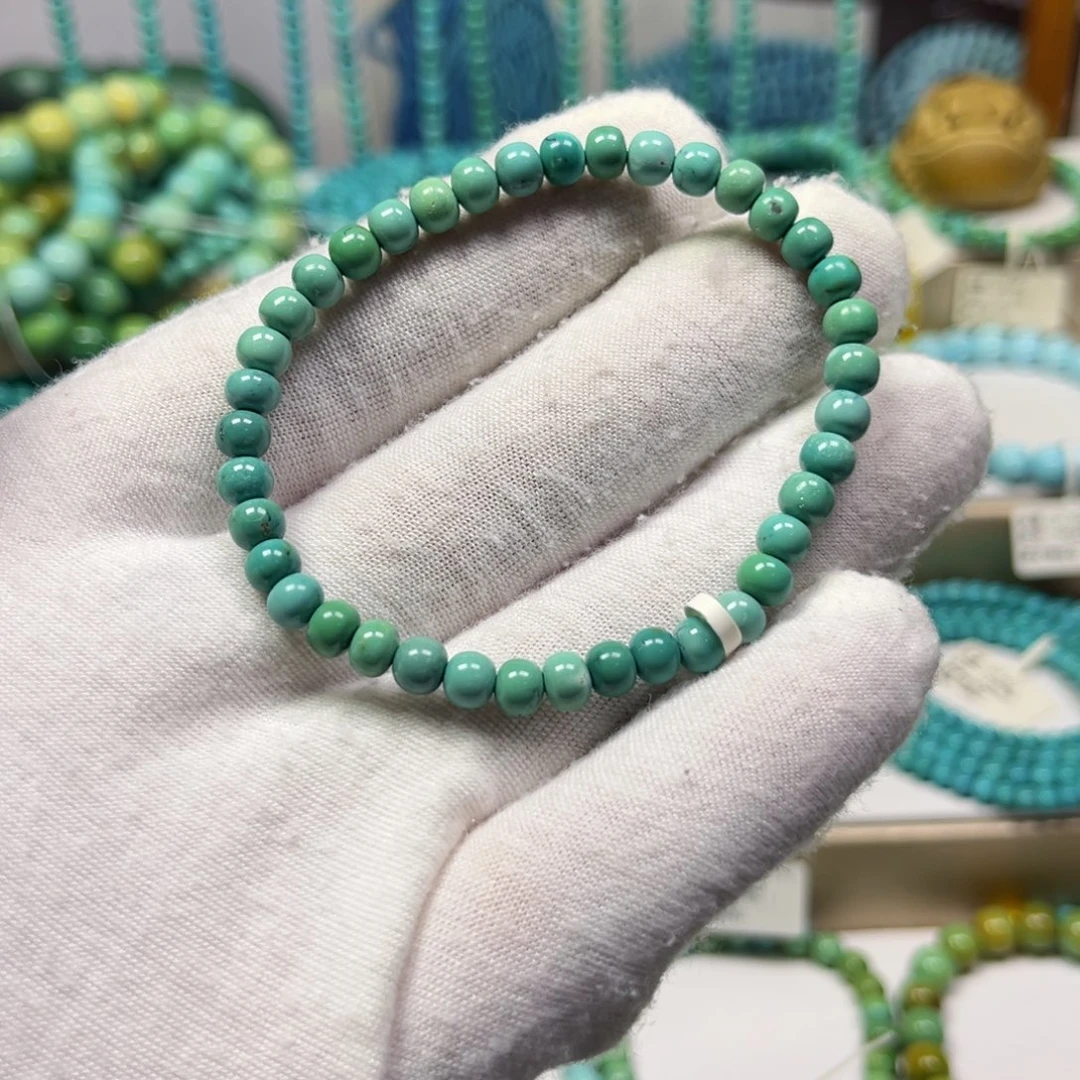 绿松石未镶嵌手链