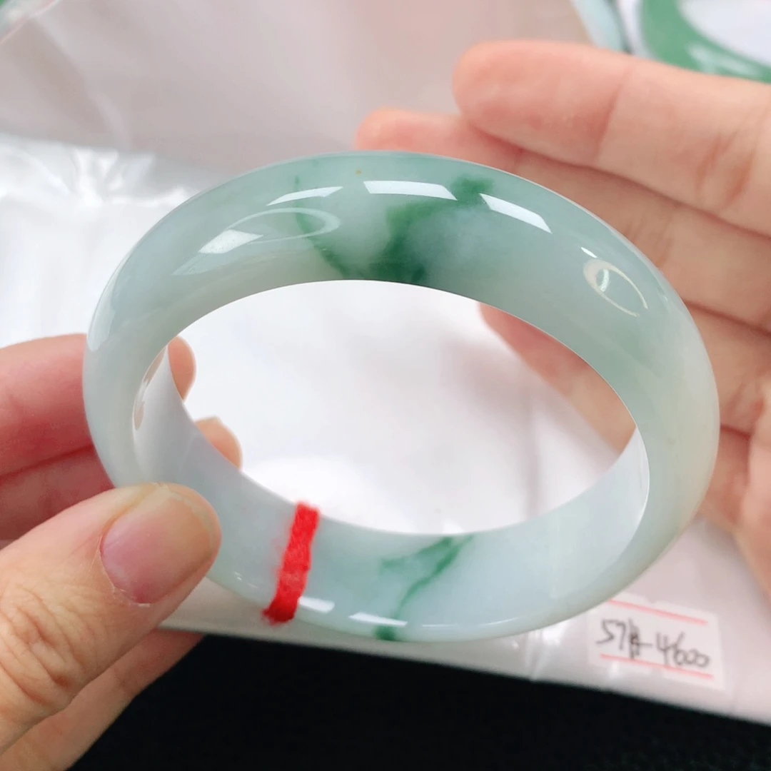 未镶嵌手镯翡翠缅甸轮胎57