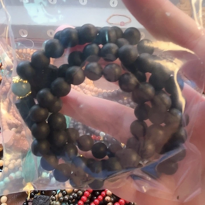 手串白玉菩提黑色