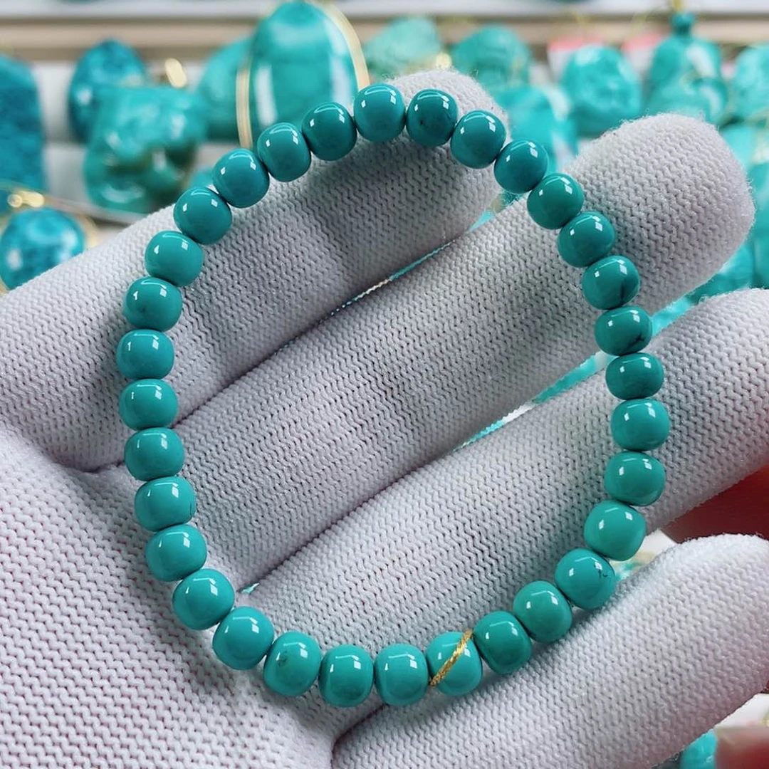 绿松石未镶嵌颈饰尺寸6