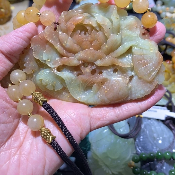 岫玉岫玉吊坠未镶嵌