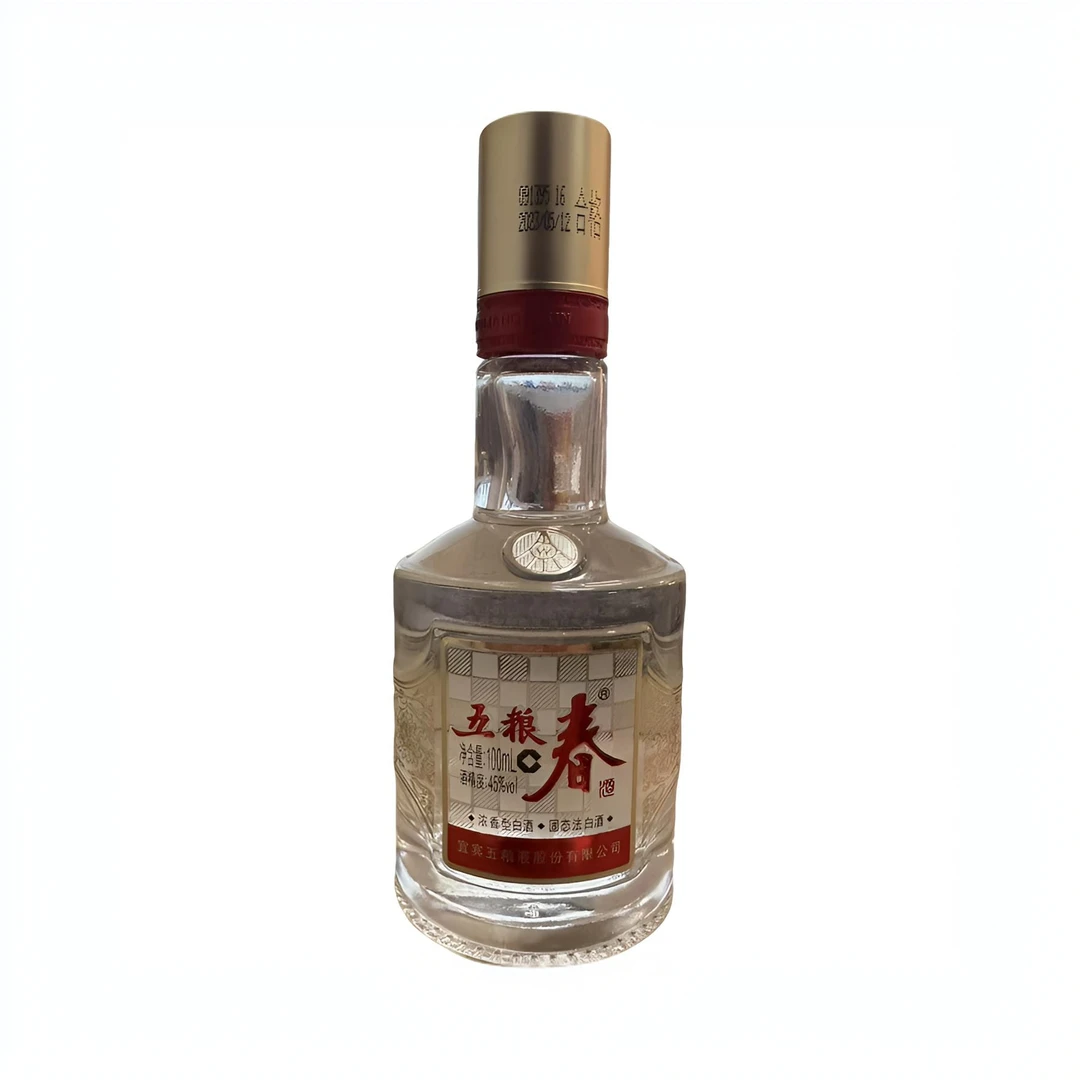 五粮液五粮春小酒 100ml 浓香型白酒 收藏自饮小酒45度