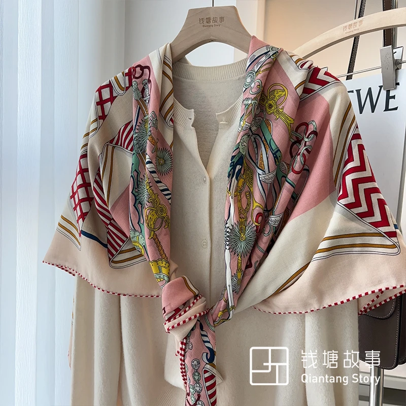 Qiantang Story/钱塘故事140丝毛-鞍具花术桑蚕丝羊毛135