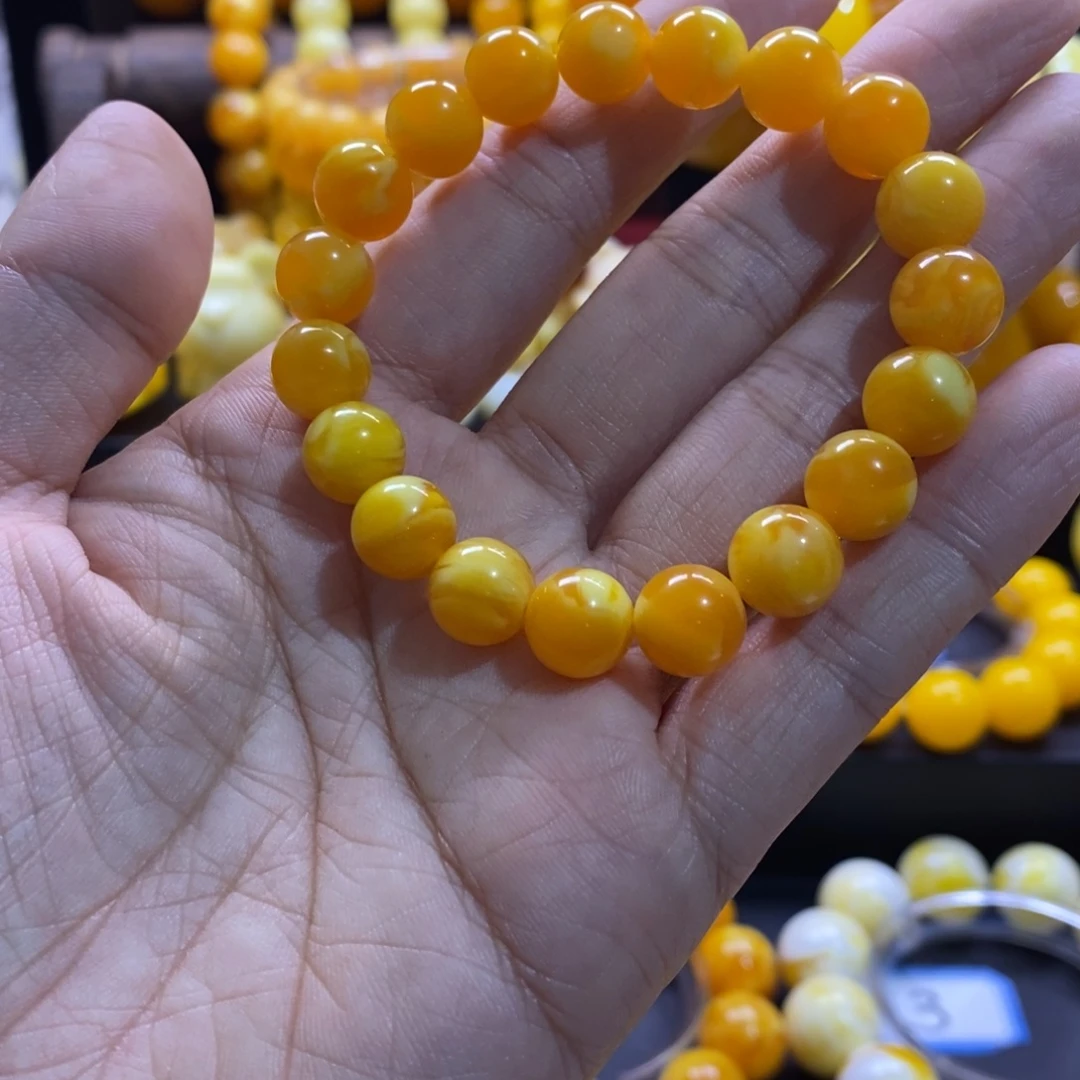 小***帽非金属全品无暇10老料飘花精品手串