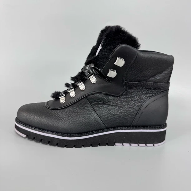 Cole haan/歌涵co107全皮坡跟高帮休闲鞋
