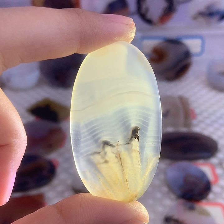 玛瑙/玉髓合金颈饰