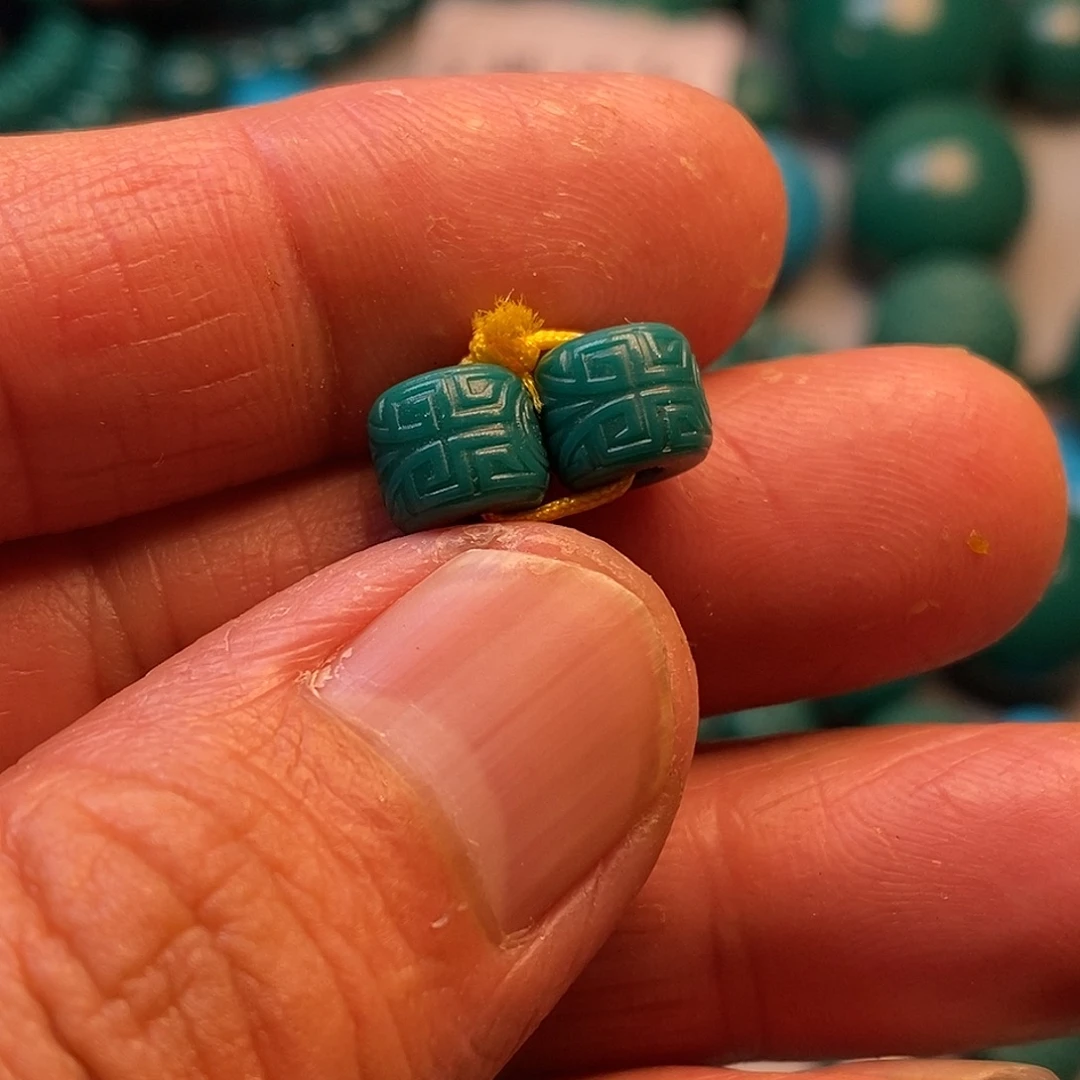 玻璃颈饰8✖️6直切