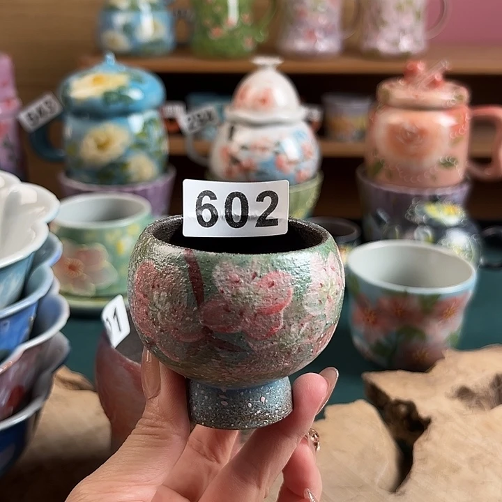 小***美景德镇陶瓷手绘作品602