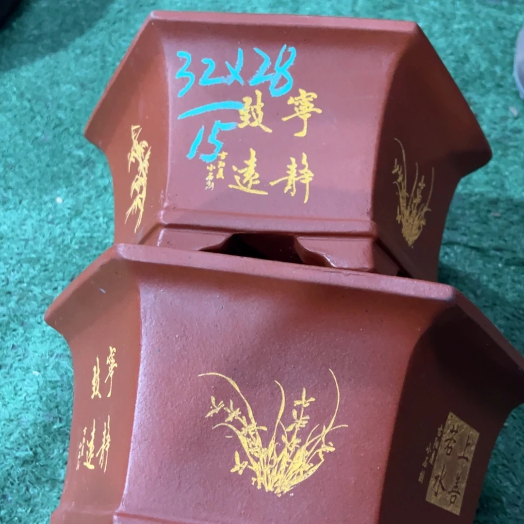 紫砂花盆紫砂花盆